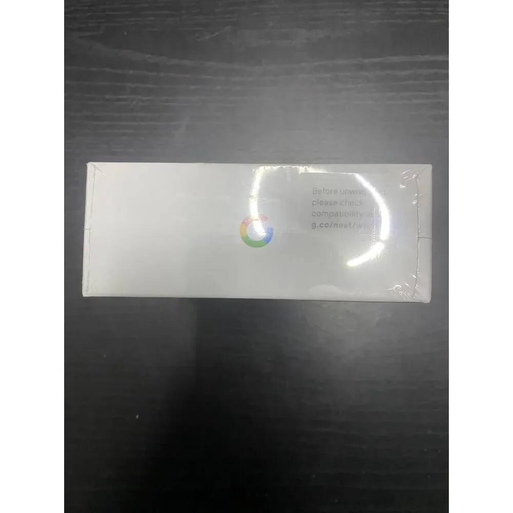 Google Nest Thermostat Programmable Smart Home Snow White GA01334-US NWT Sealed